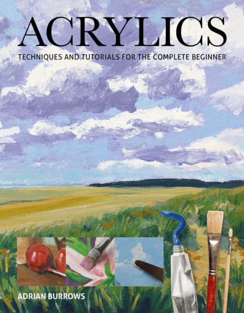 Book cover of: Acrylics. By: Adrian Burrows