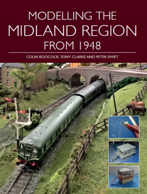 Book cover of: Modelling the Midland Region from 1948. By: Colin Boocock