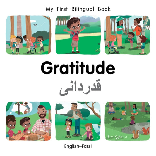 Book cover of: My First Bilingual BookGratitude (EnglishFarsi). By: Patricia Billings