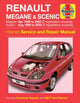 Book cover of: Renault Megane & Scenic 99-02. By: Haynes