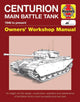 Book cover of: Centurion Main Battle Tank Manual. By: Simon Dunston