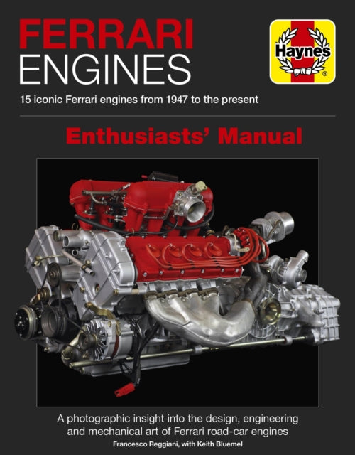 Book cover of: Ferrari Engines Enthusiasts' Manual. By: Francesco Reggiani