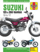 Suzuki RV125/200 VanVan (03 - 17) Haynes Repair Manual 9781785213557 Haynes