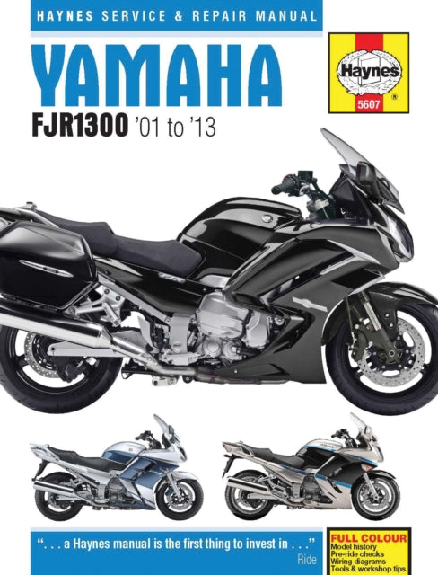 Book cover of: Yamaha FJR1300 (01-13). By: Editors of Haynes Manuals