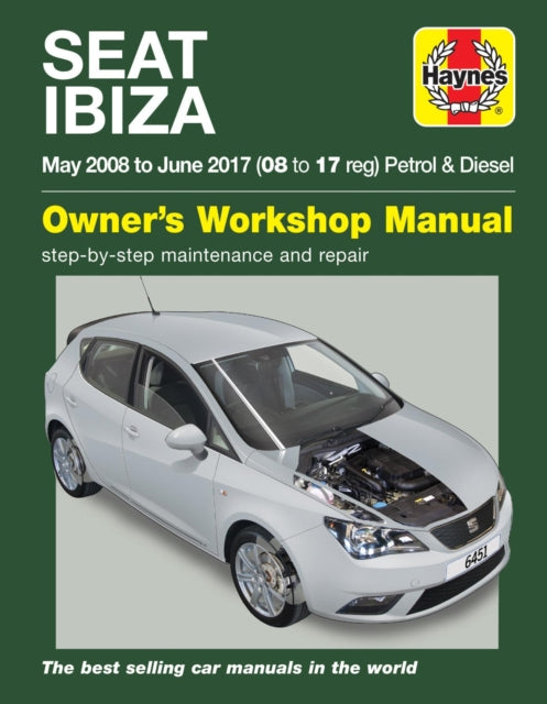 Book cover of: SEAT Ibiza ('08-'17). By: M. R. Storey
