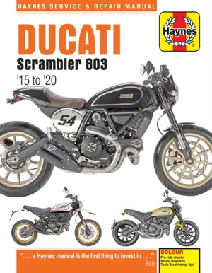 Ducati Scrambler 803 (15 - 20) Haynes Repair Manual