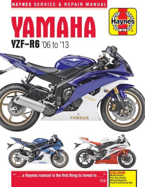 Book cover of: Yamaha YZF-R6 (06-13). By: Tim Griffiths