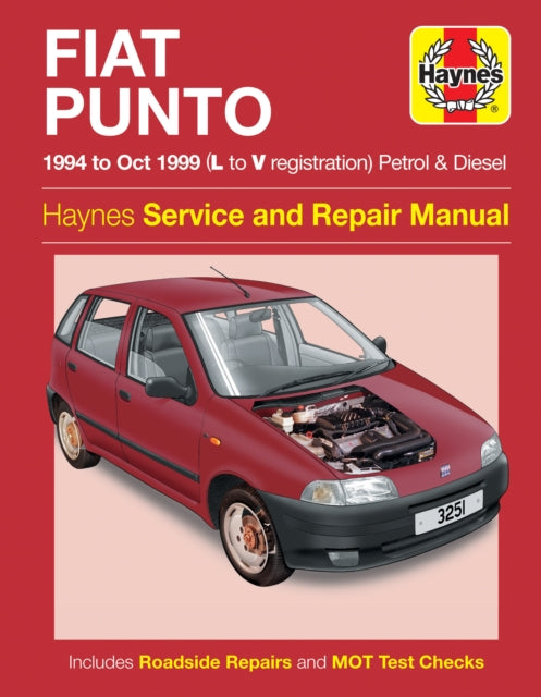 Book cover of: Fiat Punto Petrol & Diesel (94 - Oct 99) L To V. By: , Haynes Publishi, Haynes Publishi