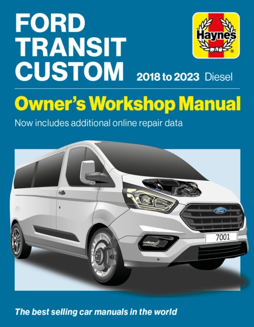 Book cover of: Ford Transit Tourneo Custom 2018-2023 Diesel