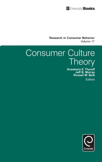Book cover of: Consumer Culture Theory. By: Russell W. Belk
