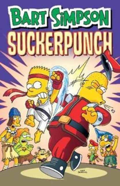 Book cover of: Bart Simpson - Suckerpunch. By: Matt Groening
