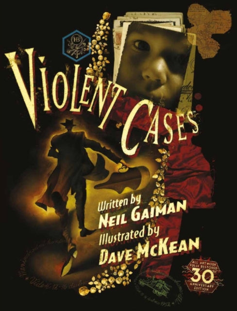 Book cover of: Violent Cases - 30th Anniversary Collector's Edition. By: Neil Gaiman
