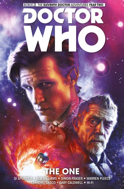 Book cover of: Doctor Who: The Eleventh Doctor Vol. 5: The One. By: Simon Spurrier