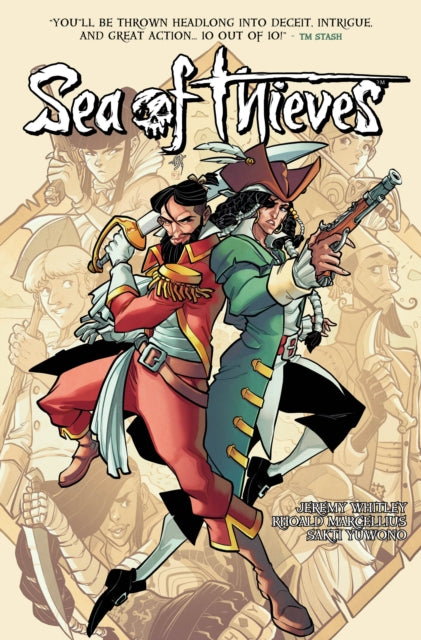 Book cover of: Sea of Thieves. By: Jeremy Whitley