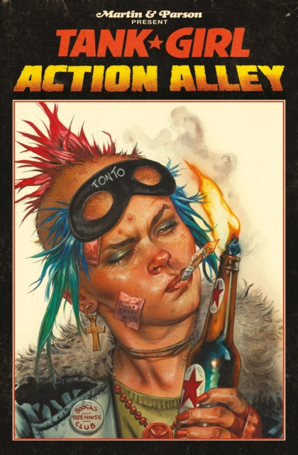 Book cover of: Tank Girl Action Alley. By: Alan Martin
