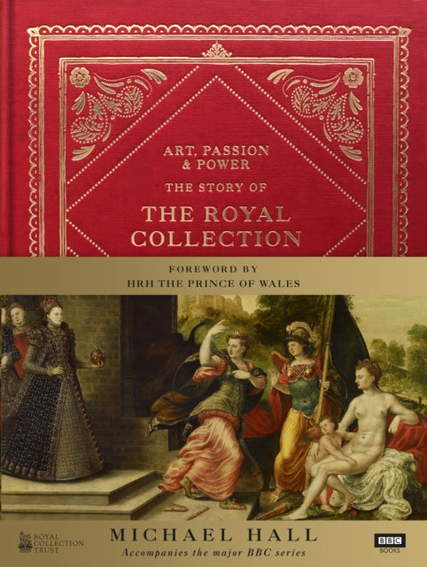 Book cover of: Art, Passion & Power. By: Michael Hall red