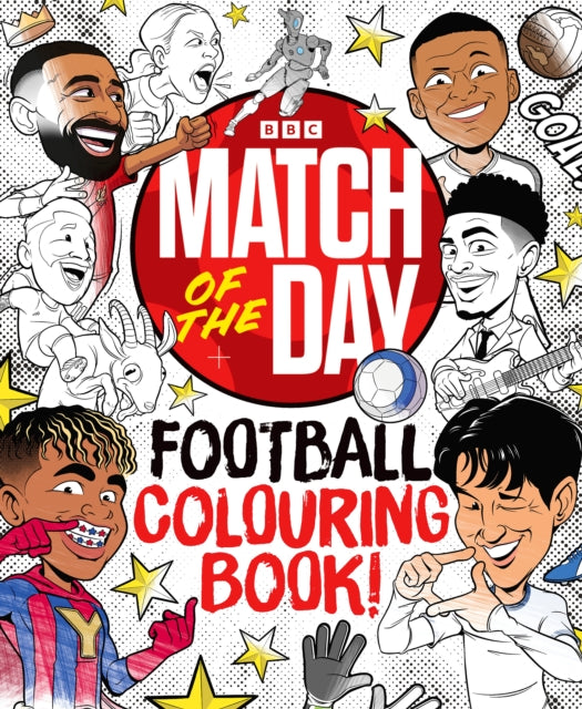 Book cover of: Match of the Day Football Colouring Book