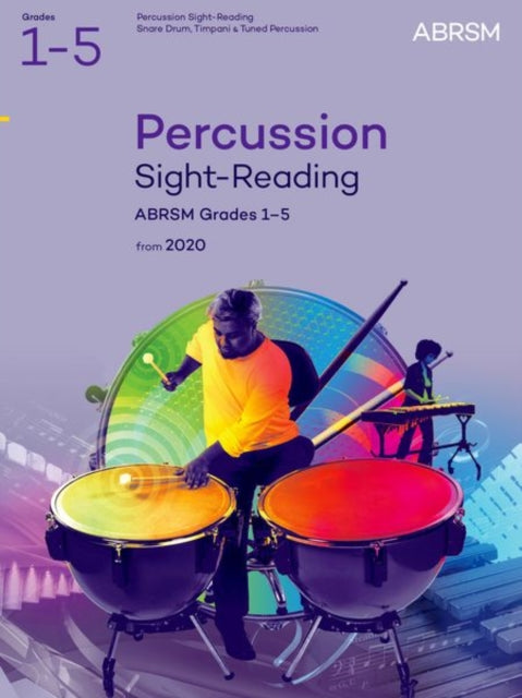 Book cover of: Percussion Sight-Reading, ABRSM Grades 1-5