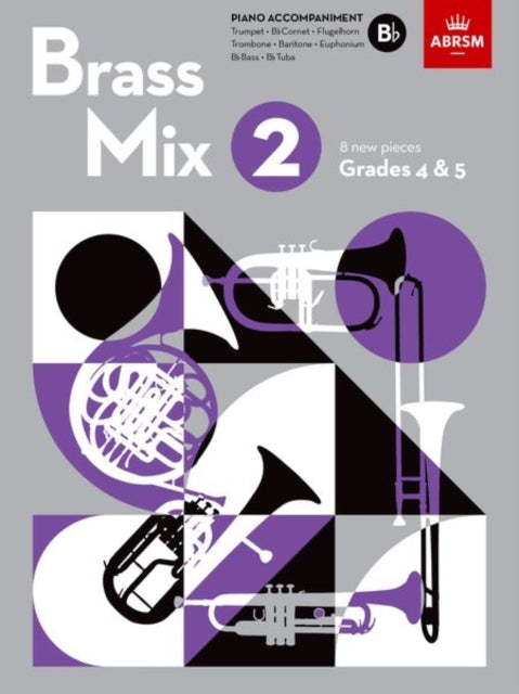 Book cover of: Brass Mix, Book 2, Piano Accompaniment B flat