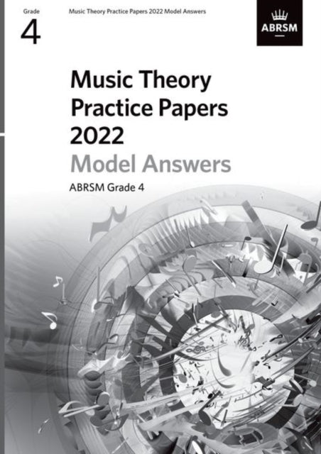 Book cover of: Music Theory Practice Papers Model Answers 2022, ABRSM Grade 4