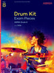 Book cover of: Drum Kit Exam Pieces from 2024, Grade 8