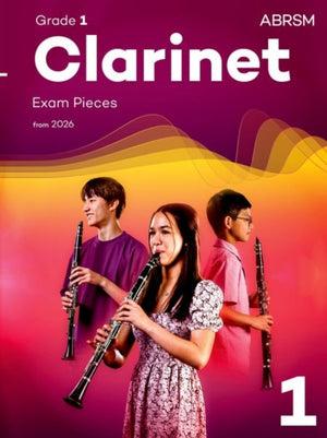 Clarinet Exam Pieces from 2026, ABRSM Grade 1