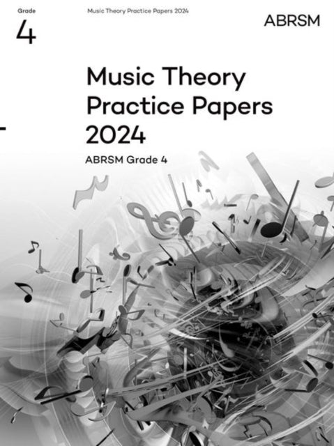 Book cover of: Music Theory Practice Papers 2024, ABRSM Grade 4