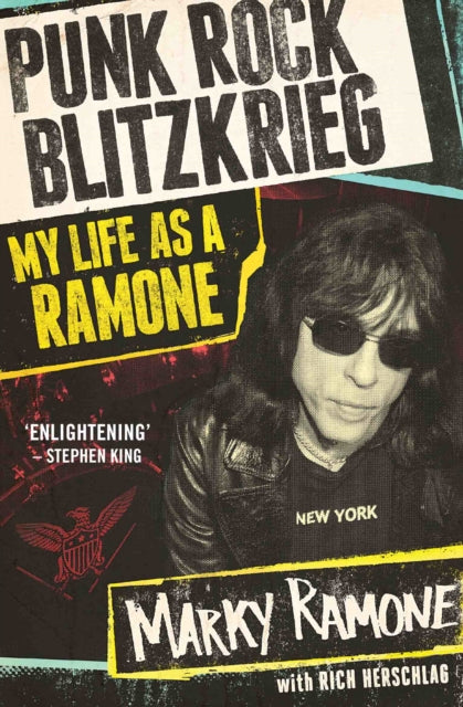 Book cover of: Punk Rock Blitzkrieg - My Life As A Ramone. By: Marky Ramone