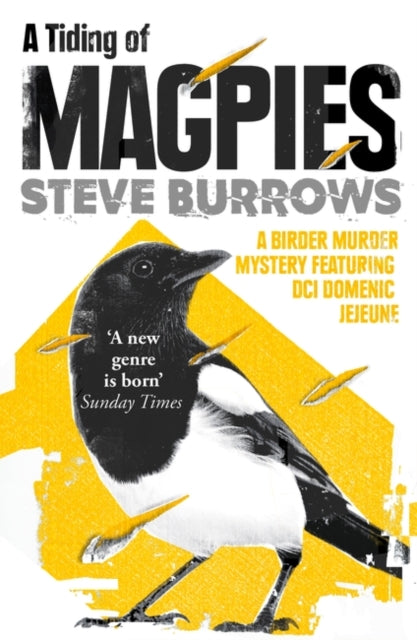 Book cover of: Tiding of Magpies. By: Steve Burrows