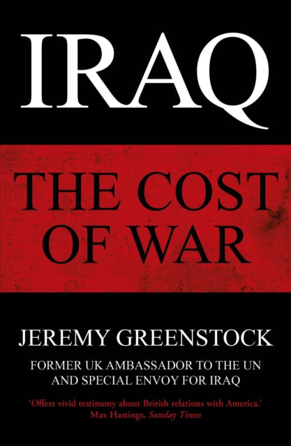 Book cover of: Iraq. By: Jeremy Greenstock