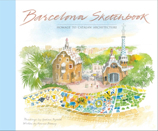 Book cover of: Barcelona Sketchbook. By: Marcus Binney