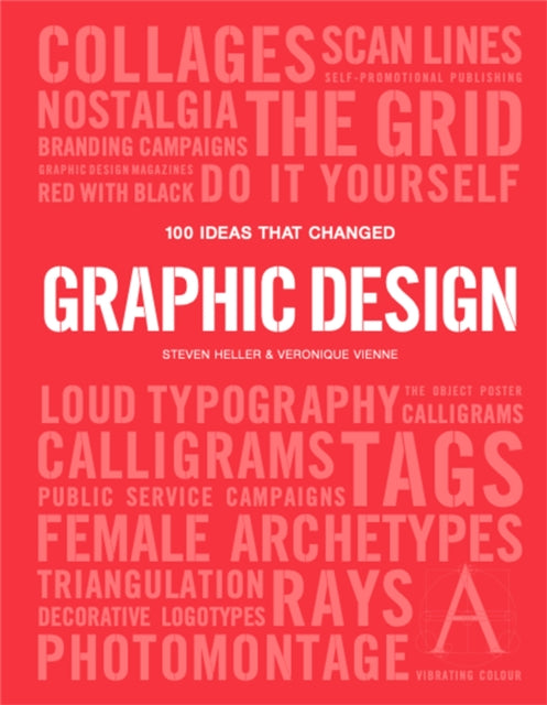 Book cover of: 100 Ideas that Changed Graphic Design. By: Steven Heller
