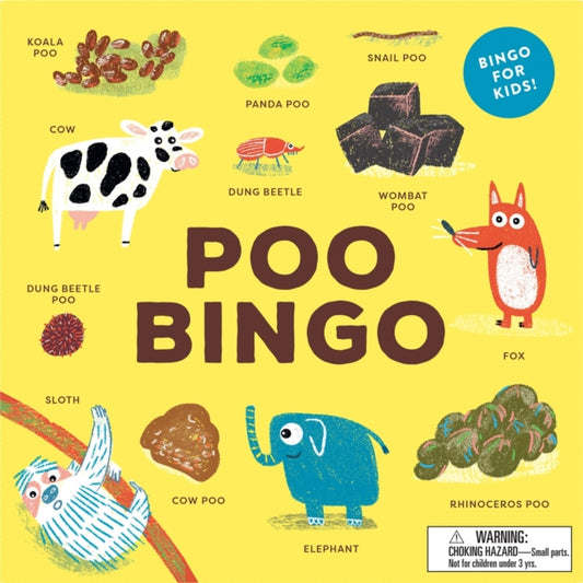 Book cover of: Poo Bingo. By: Aidan Onn