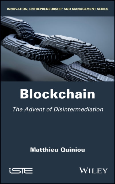 Book cover of: Blockchain. By: Matthieu Quiniou