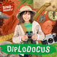 Book cover of: Diplodocus. By: Shalini Vallepur