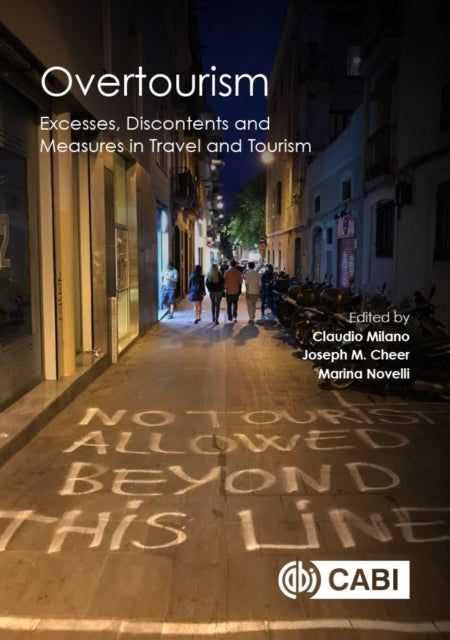 Book cover of: Overtourism. By: Claudio Milano