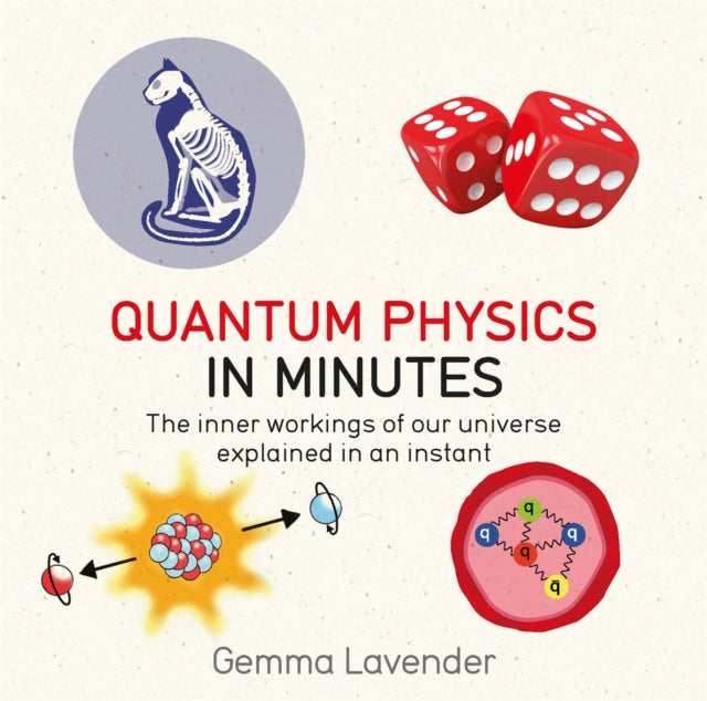 Book cover of: Quantum Physics in Minutes. By: Gemma Lavender