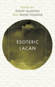 Book cover of: Esoteric Lacan. By: Philipp Valentini