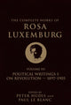 Book cover of: The Complete Works of Rosa Luxemburg Volume III. By: Rosa Luxemburg