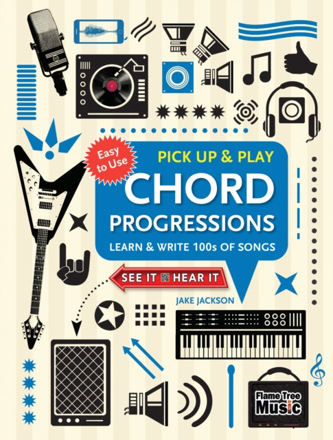 Book cover of: Chord Progressions (Pick Up and Play). By: Jake Jackson