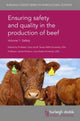 Book cover of: Ensuring Safety and Quality in the Production of Beef Volume 1. By: James Wells