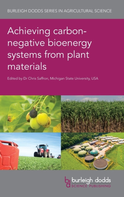 Book cover of: Achieving Carbon-Negative Bioenergy Systems from Plant Materials. By: Chris Saffron