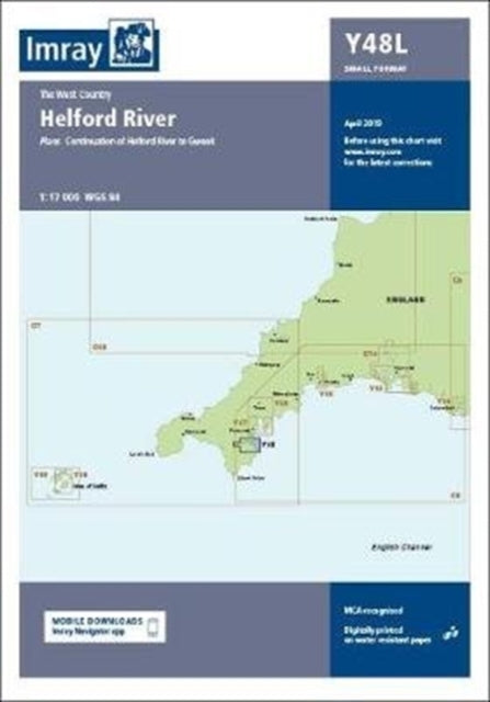 Book cover of: Imray Chart Y48 Helford River Laminated
