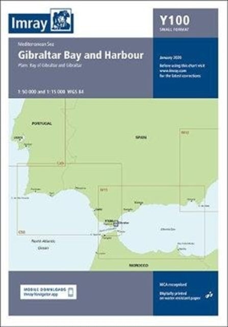 Book cover of: Imray Y100 Gibraltar and Approaches (Small Format)