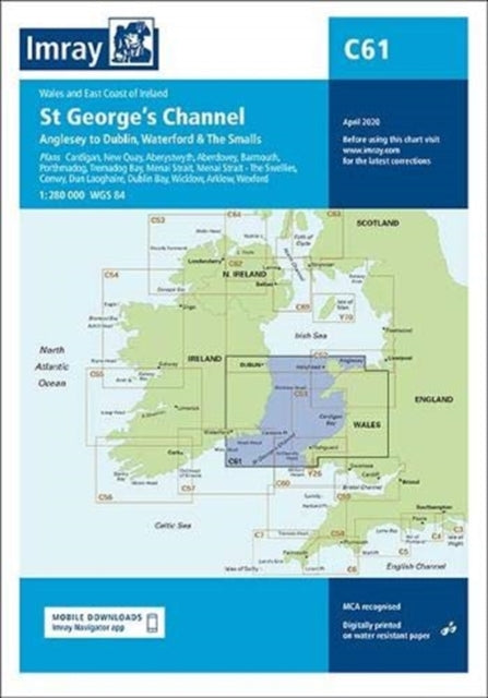 Book cover of: Imray Chart C61
