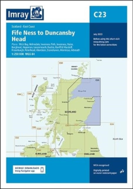 Book cover of: C23 Fife Ness to Duncansby Head