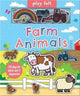 Book cover of: Play Felt Farm Animals - Activity Book. By: RANSON, ERIN