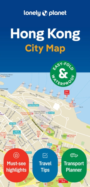 Book cover of: Lonely Planet Hong Kong City Map