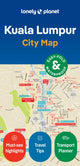 Book cover of: Lonely Planet Kuala Lumpur City Map. By: Lonely Planet