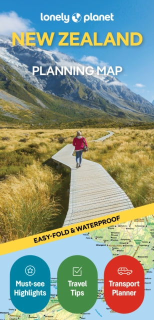 Book cover of: Lonely Planet New Zealand Planning Map